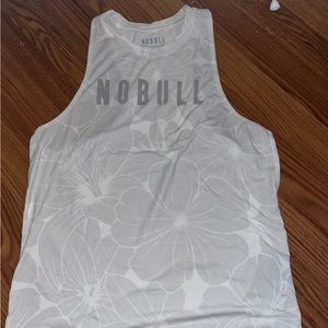 Floral White/Grey Nobull Tank Size Small